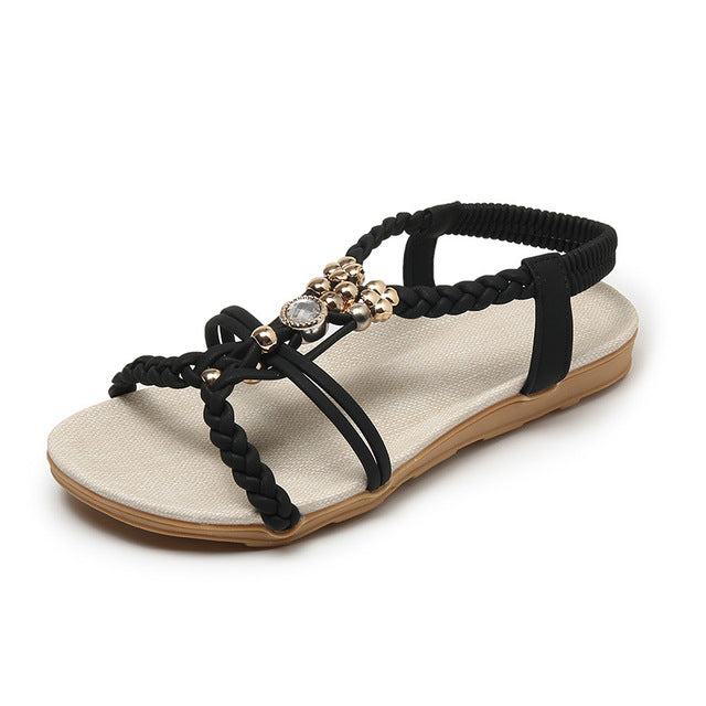 2023 Women's Casual Sweet Flat Fish Mouth Sandals Best YouTube Store
