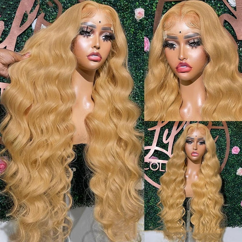Human Hair Wig Front Lace All Real Hair 13 X4 Headgear LadyShow.Store