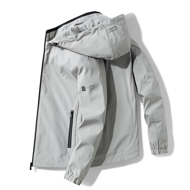 Youth Handsome Fleece-lined Thick Jacket Men Best YouTube Store