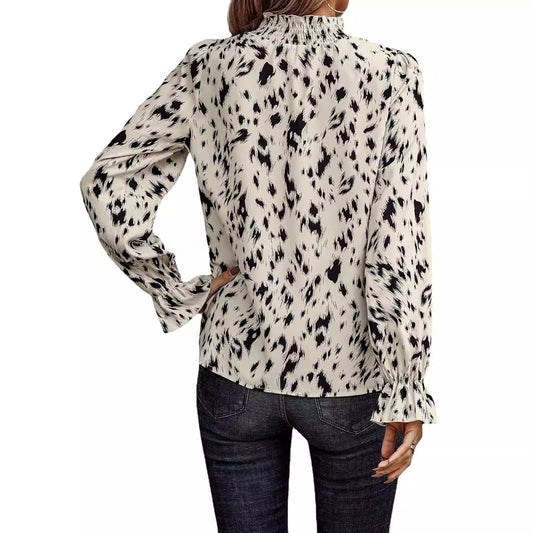 Women's Long Sleeve Turtleneck Shirt LadyShow.Store