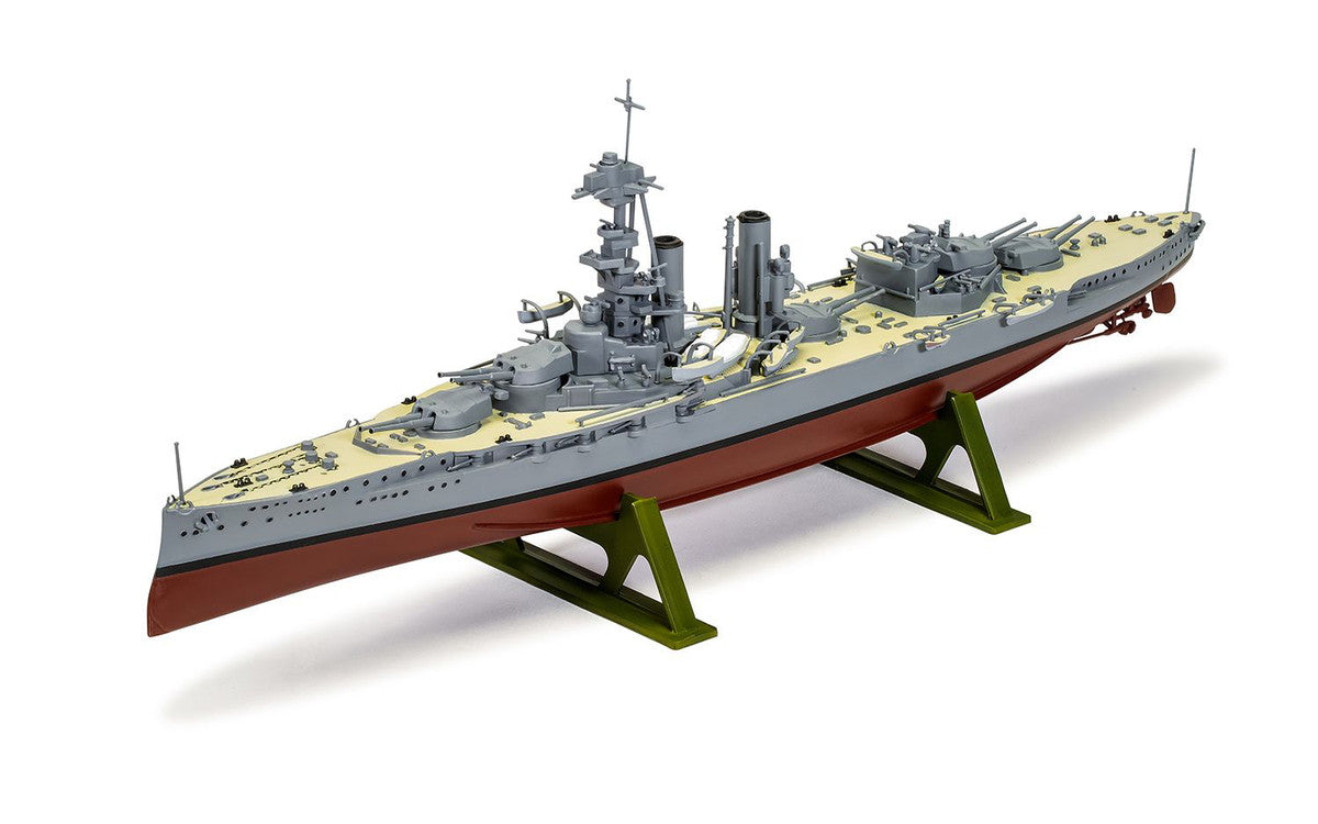 Level 3 Model Kit HMS Iron Duke Frigate "Vintage Classics" Series 1/600 Plastic Model Kit by Airfix Airfix
