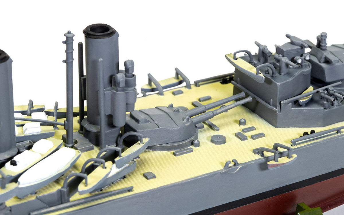 Level 3 Model Kit HMS Iron Duke Frigate "Vintage Classics" Series 1/600 Plastic Model Kit by Airfix Airfix