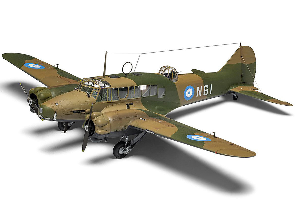 Level 3 Model Kit Avro Anson Mk.I Aircraft with 3 Scheme Options 1/48 Plastic Model Kit by Airfix Airfix