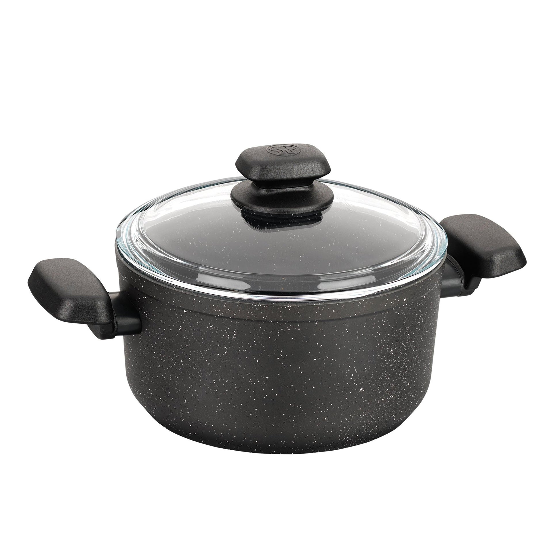 Korkmaz Ornella 2 Piece 5 Liter Aluminum Nonstick Casserole Dish with Lid W2B