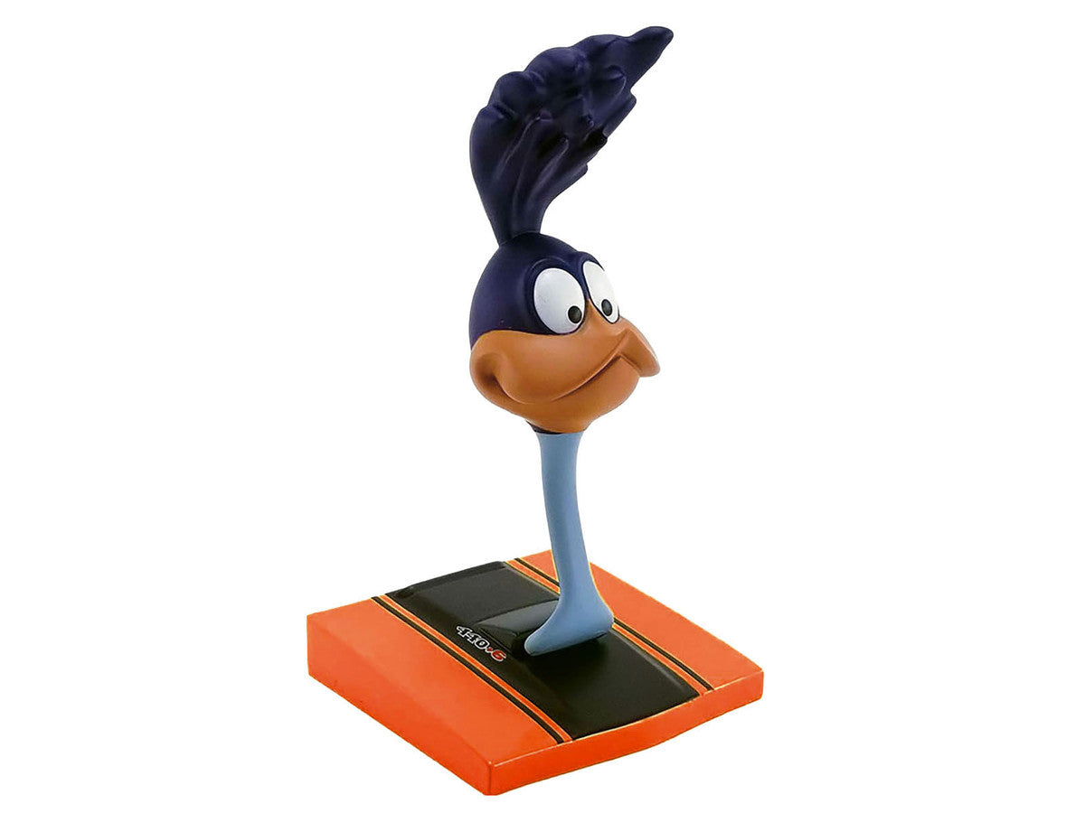 Plymouth Loved Bird Figure with Vitamin C Orange Hood Stand 1/18 Model by ACME Acme