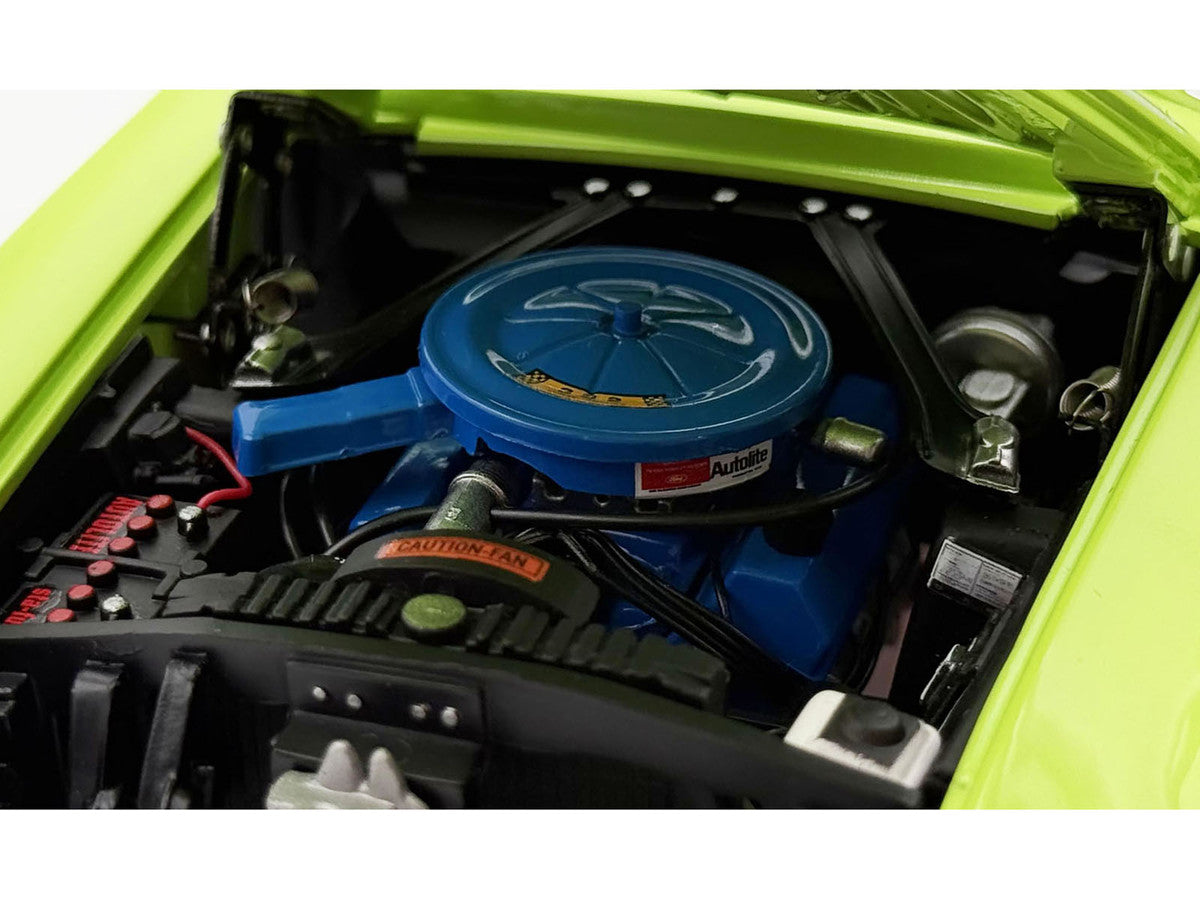 1969 Ford Mustang Limited Edition 600 Groovy Green Limited Edition to 300 pieces Worldwide 1/18 Diecast Model Car by ACME-3