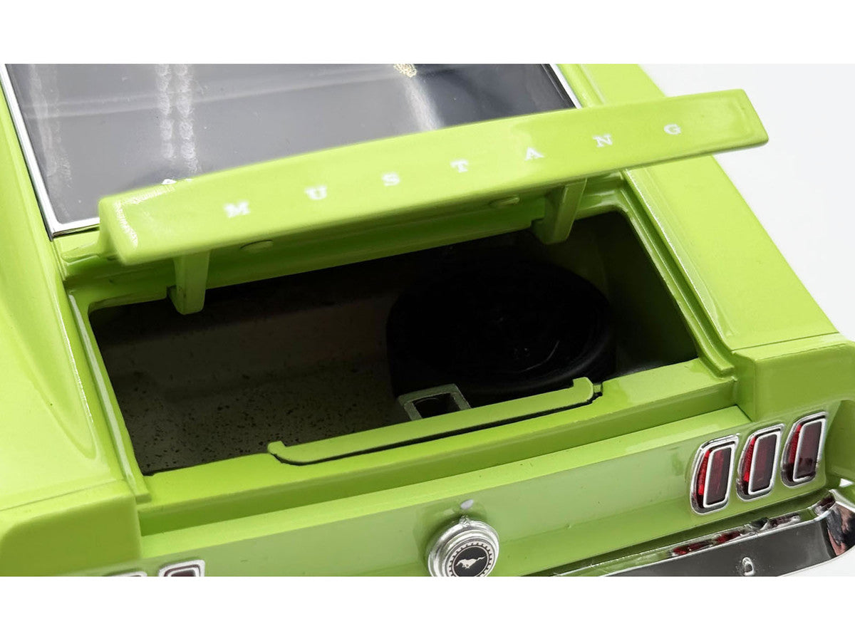 1969 Ford Mustang Limited Edition 600 Groovy Green Limited Edition to 300 pieces Worldwide 1/18 Diecast Model Car by ACME-2
