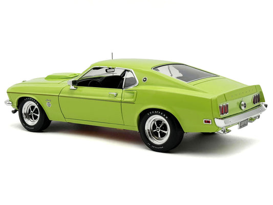 1969 Ford Mustang Limited Edition 600 Groovy Green Limited Edition to 300 pieces Worldwide 1/18 Diecast Model Car by ACME-0