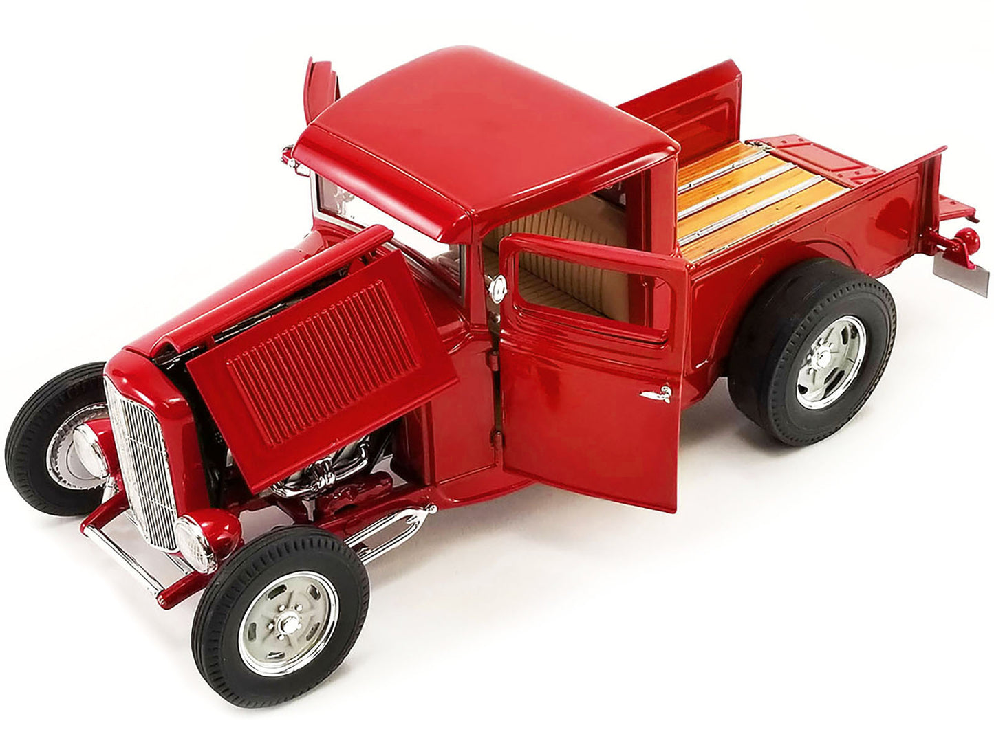 1932 Ford Hot Rod Pickup Truck Red Limited Edition to 1722 pieces Worldwide 1/18 Diecast Model Car by ACME