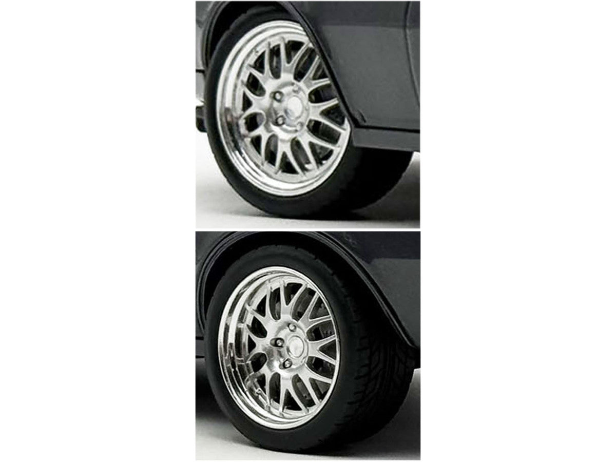 Street Fighter 18" Wheel and Tire Set of 4 pieces from "1968 Pontiac Firebird Street Fighter" for 1/18 Scale Models by ACME-1