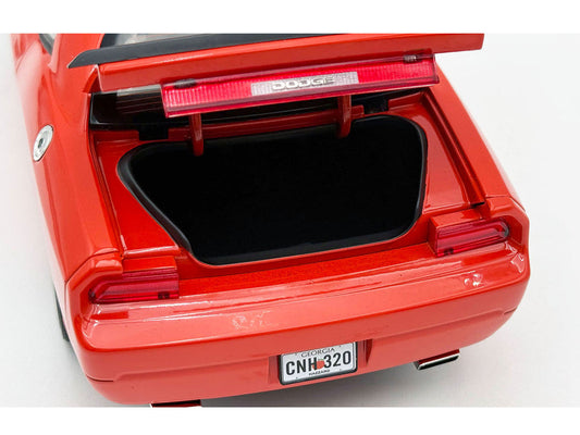 2010 Dodge Challenger SRT8 #01 "The General" Orange Limited Edition to 510 pieces Worldwide 1/18 Diecast Model Car by ACME Acme
