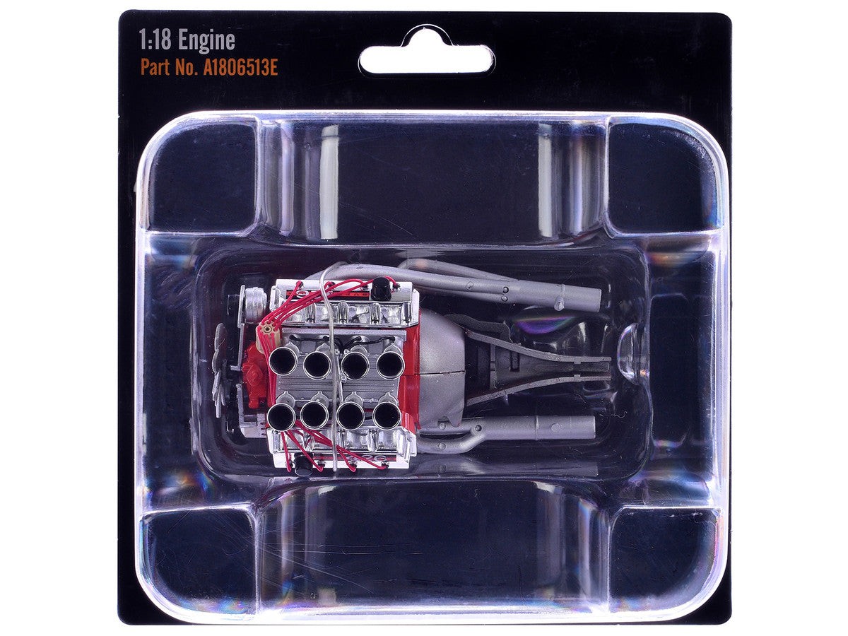 426 Injected HEMI Engine Replica from "1965 Dodge Coronet AWB" 1/18 Model by ACME Acme