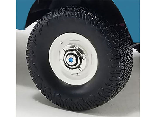 "35 Inch Offroad" Wheel and Tire Set of 4 pieces from 1967 Chevrolet K-10 Pickup Truck for 1/18 Scale Models by ACME Acme