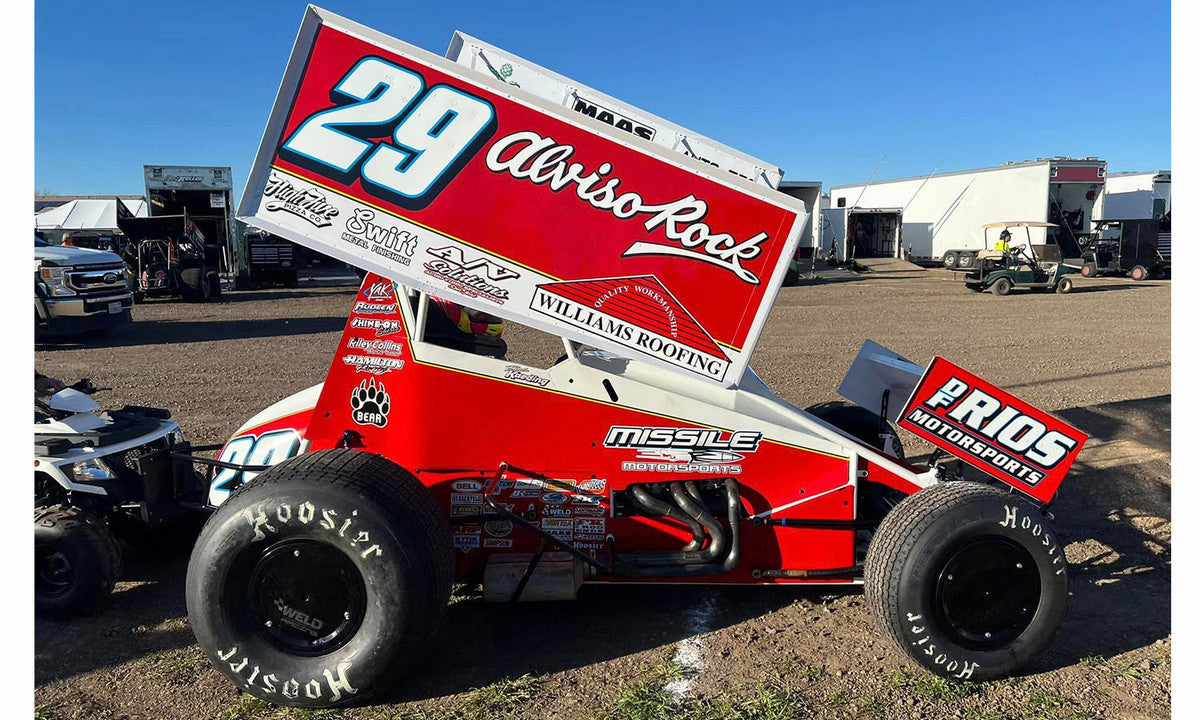 Winged Sprint Car #29 Bud Kaeding "Missile Motorsports" BK Motorsports (2024) 1/18 Diecast Model Car by ACME-1