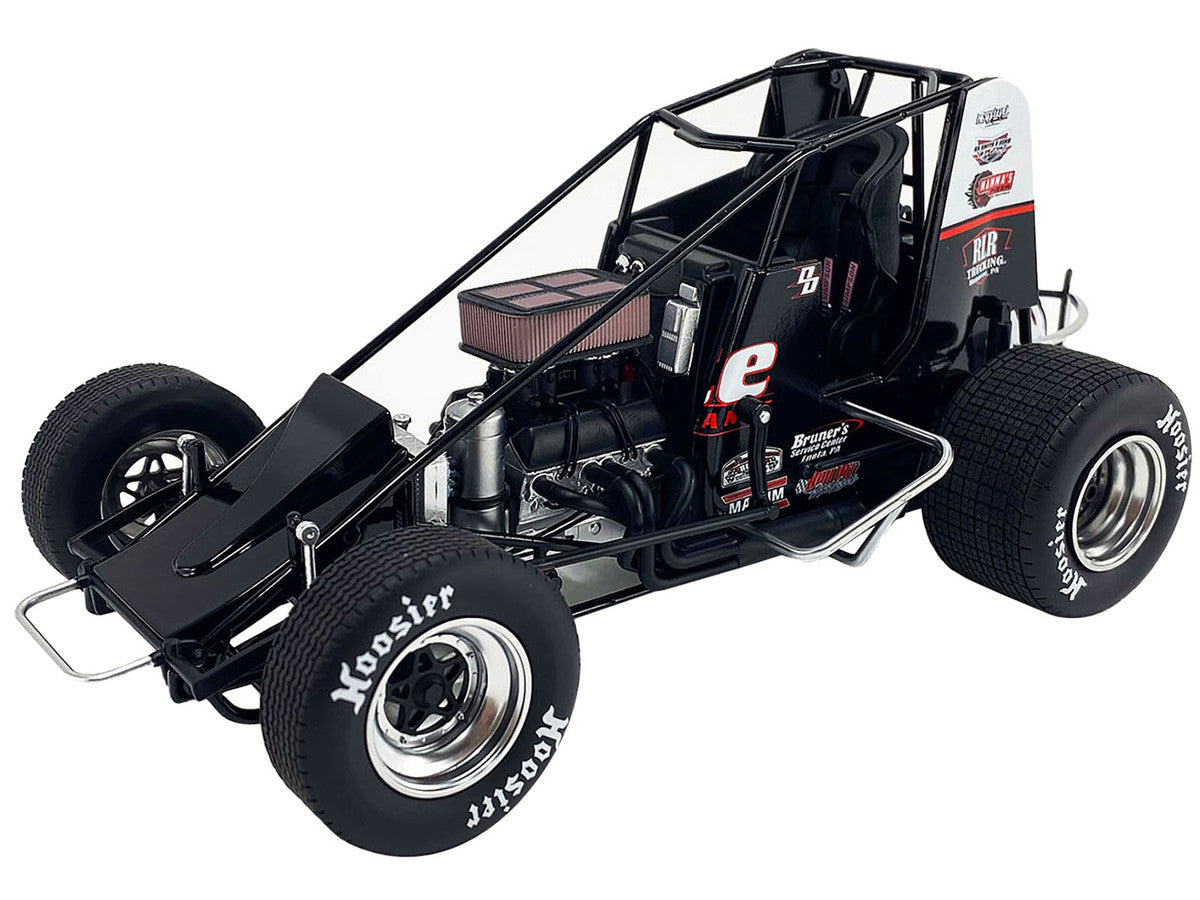 Winged Sprint Car #48 Danny Dietrich "Weikert's Livestock Inc." Gary Kauffman Racing (2024) 1/18 Diecast Model Car by ACME Acme