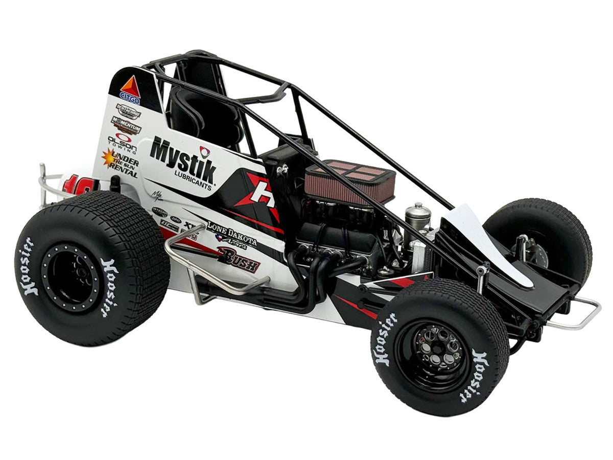 Winged Sprint Car #10 Ryan Timms "Liebig Motorsports - Hampel Oil" (2026) 1/18 Diecast Model Car by ACME Acme