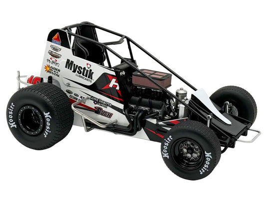 Winged Sprint Car #10 Ryan Timms "Liebig Motorsports - Hampel Oil" (2026) 1/18 Diecast Model Car by ACME Acme
