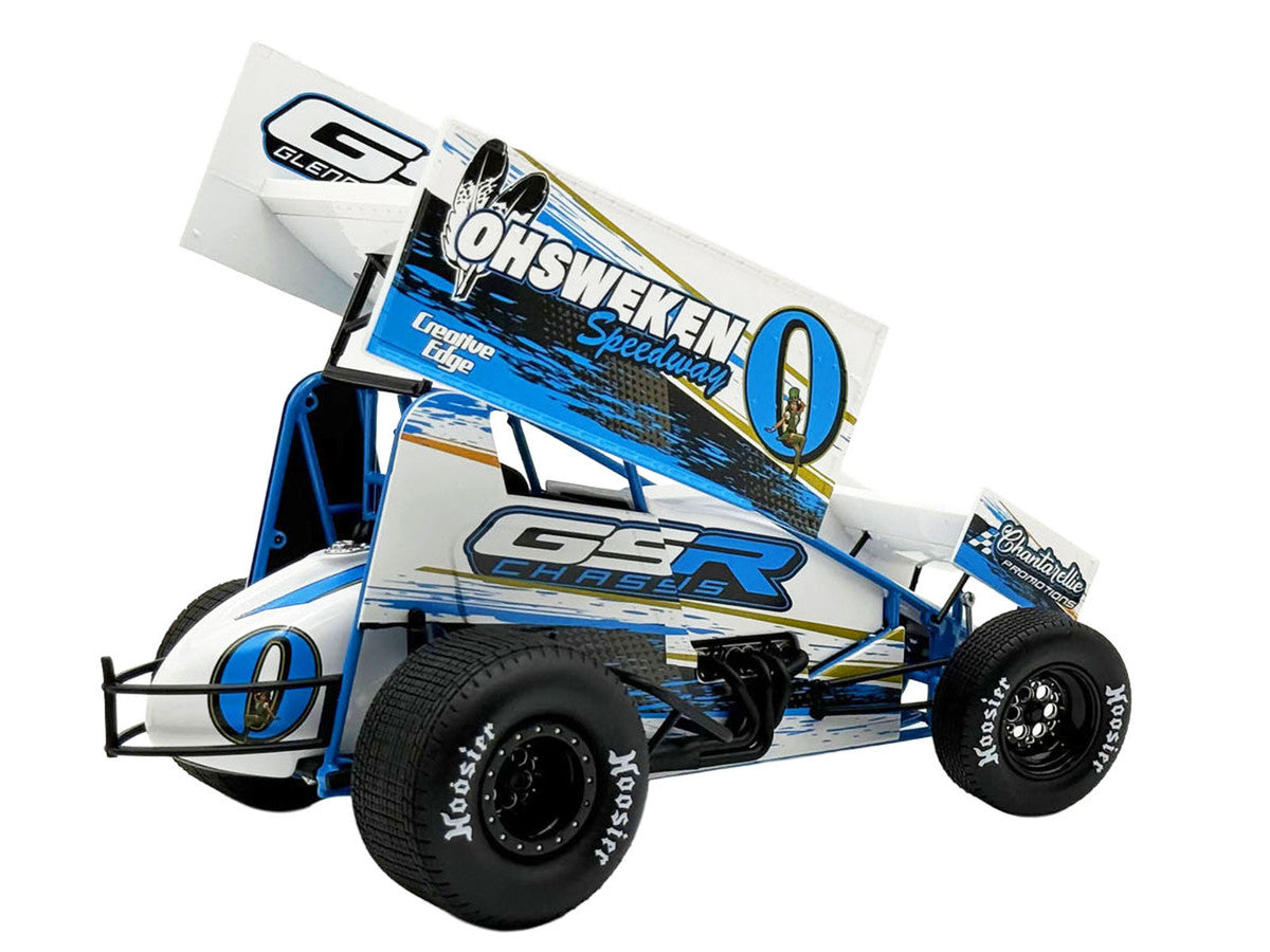 Winged Sprint Car #0 Glenn Styres "GSR Chassis - Ohsweken Speedway" (2026) 1/18 Diecast Model Car by ACME Acme