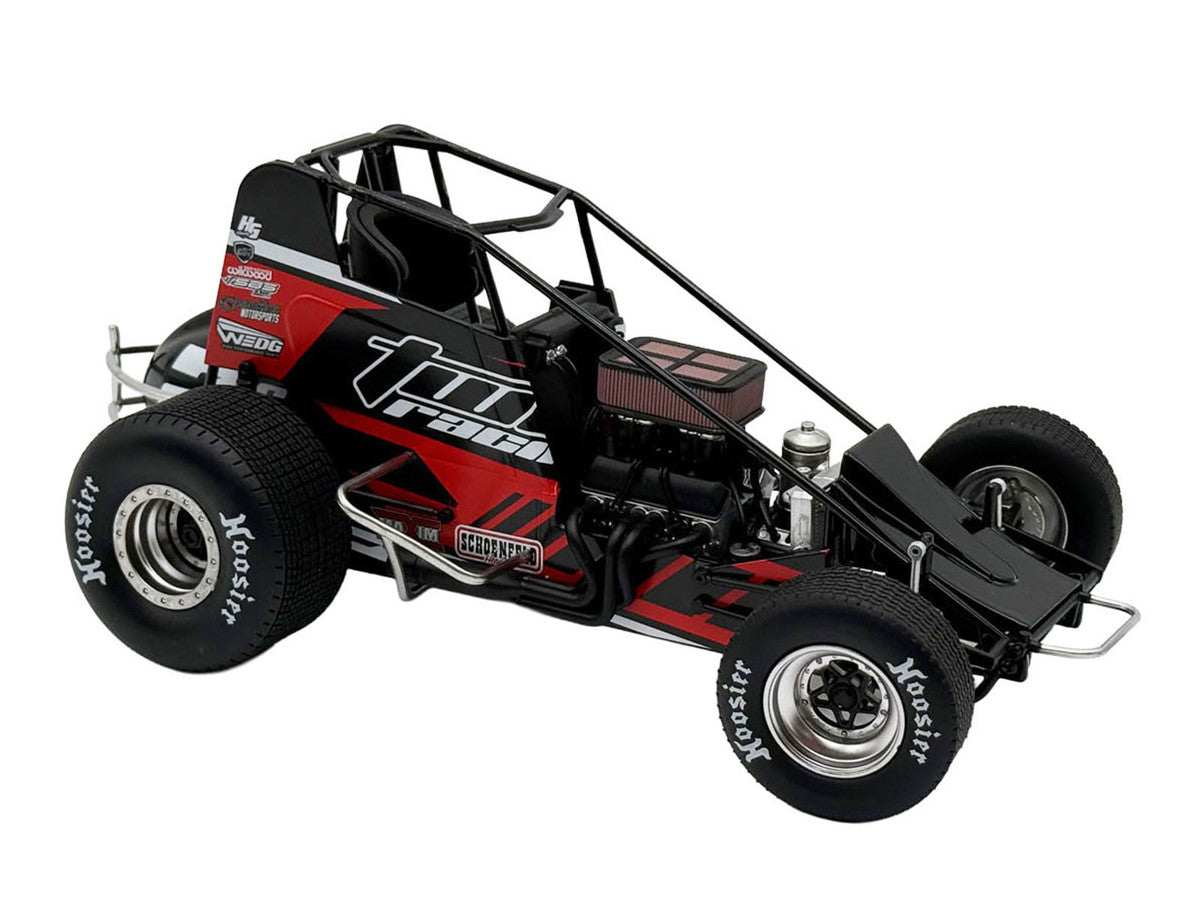 Winged Sprint Car #2C Cole Macedo "Two C Racing" (2026) 1/18 Diecast Model Car by ACME Acme