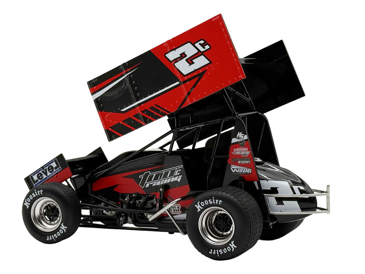 Winged Sprint Car #2C Cole Macedo "Two C Racing" (2026) 1/18 Diecast Model Car by ACME Acme