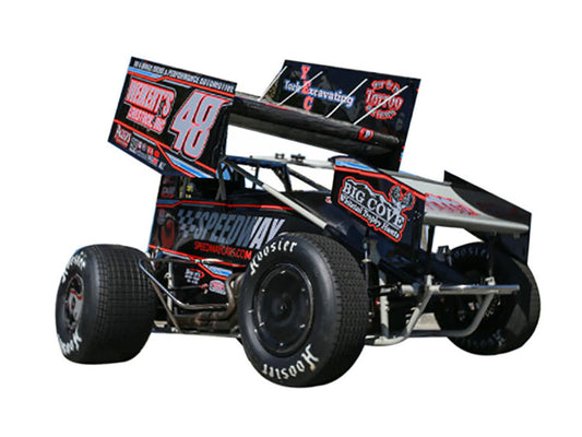 Winged Sprint Car #48 Danny Dietrich "Weikert's Livestock - Speedway Cars" (2026) 1/18 Diecast Model Car by ACME Acme