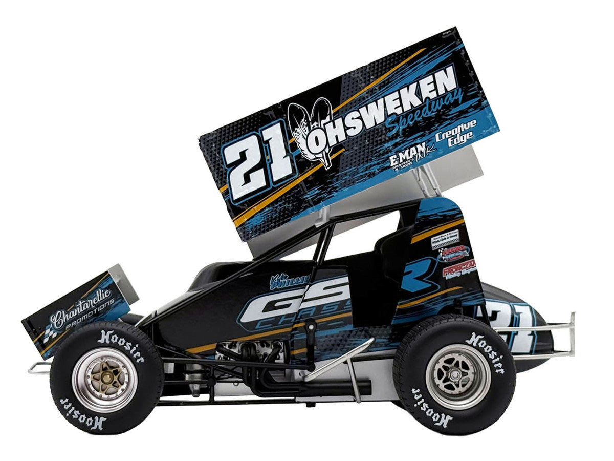 Winged Sprint Car #21 Kyle Phillips "GSR Chassis - Ohsweken Speedway" (2026) 1/18 Diecast Model Car by ACME Acme