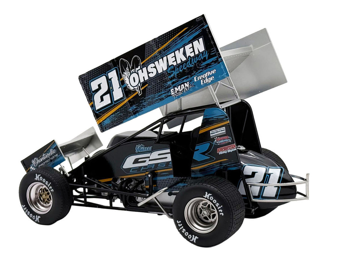 Winged Sprint Car #21 Kyle Phillips "GSR Chassis - Ohsweken Speedway" (2026) 1/18 Diecast Model Car by ACME Acme