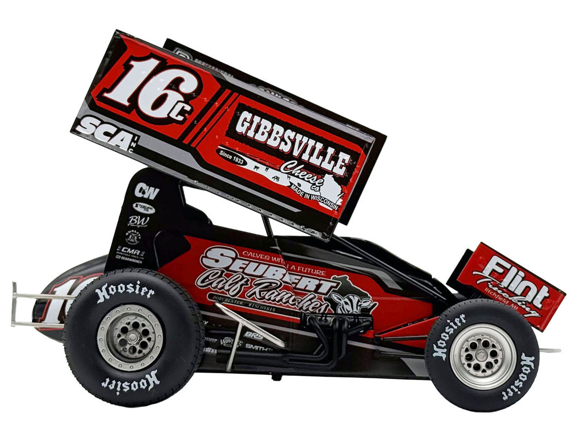 Winged Sprint Car #16C Scotty Thiel "Greg Wheeler Motorsports - Seubert Calf Ranches" (2026) 1/18 Diecast Model Car by ACME Acme