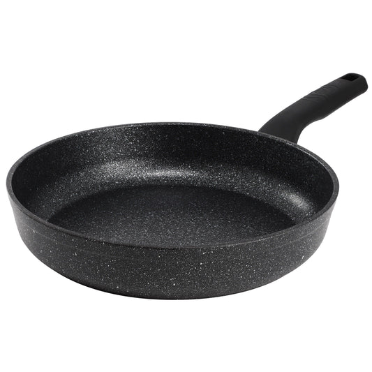 Korkmaz Ornella Nonstick 9.5 Inch Aluminum Frying Pan in Granite Black W2B