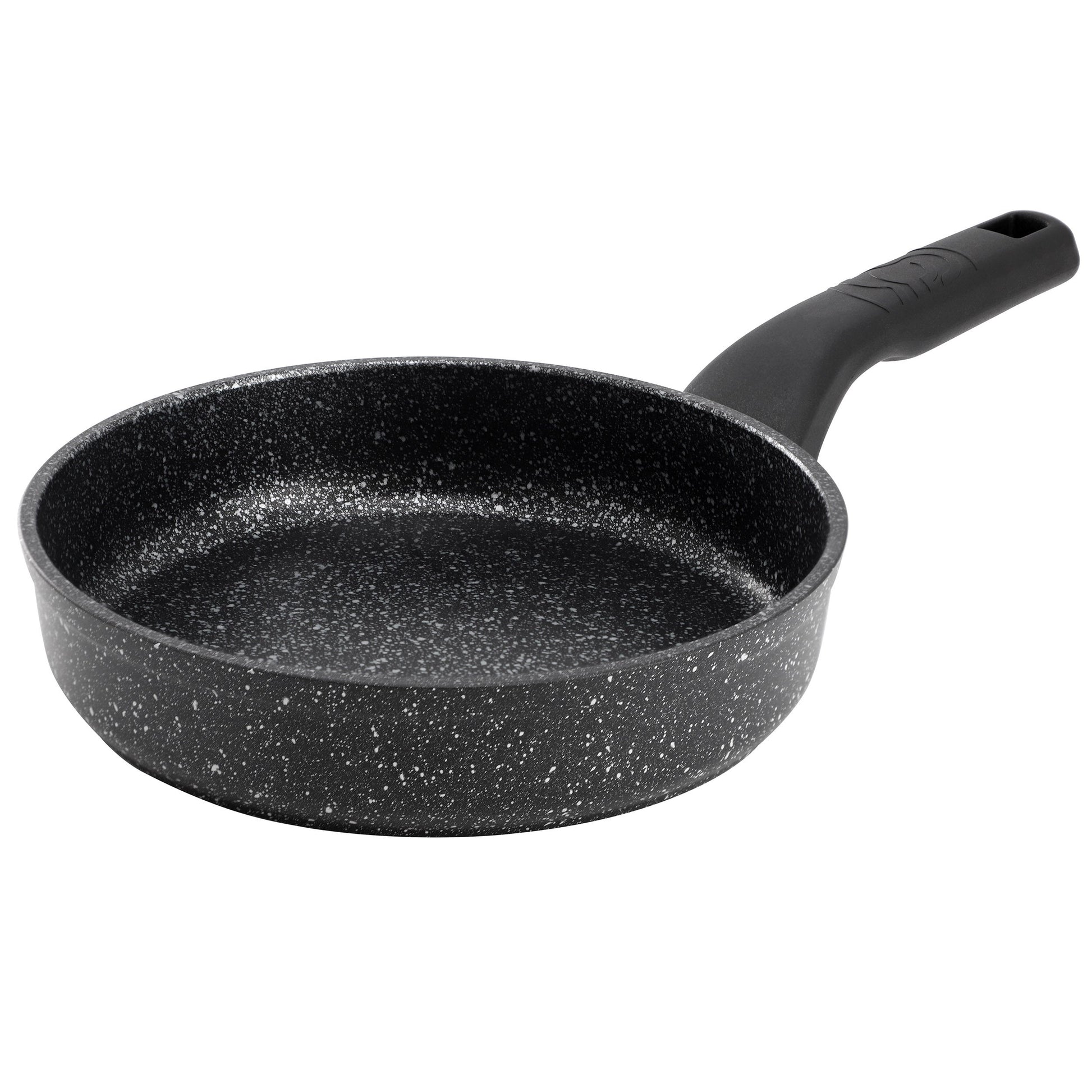 Korkmaz Ornella Nonstick 8 Inch Aluminum Frying Pan in Granite Black W2B