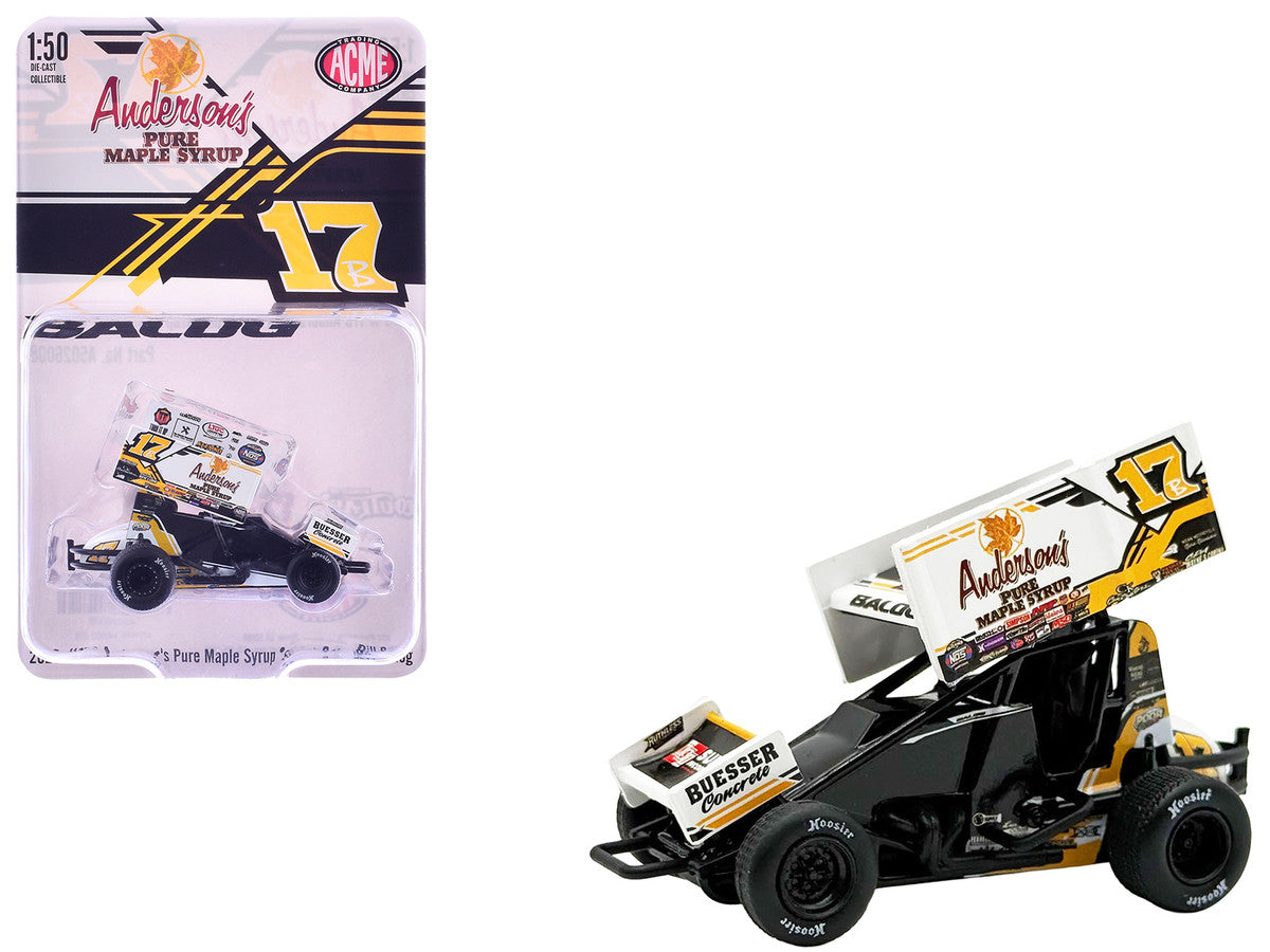 Winged Sprint Car #17B Bill Balog "Anderson's Pure Maple Syrup" (2026) 1/50 Diecast Model Car by ACME Acme