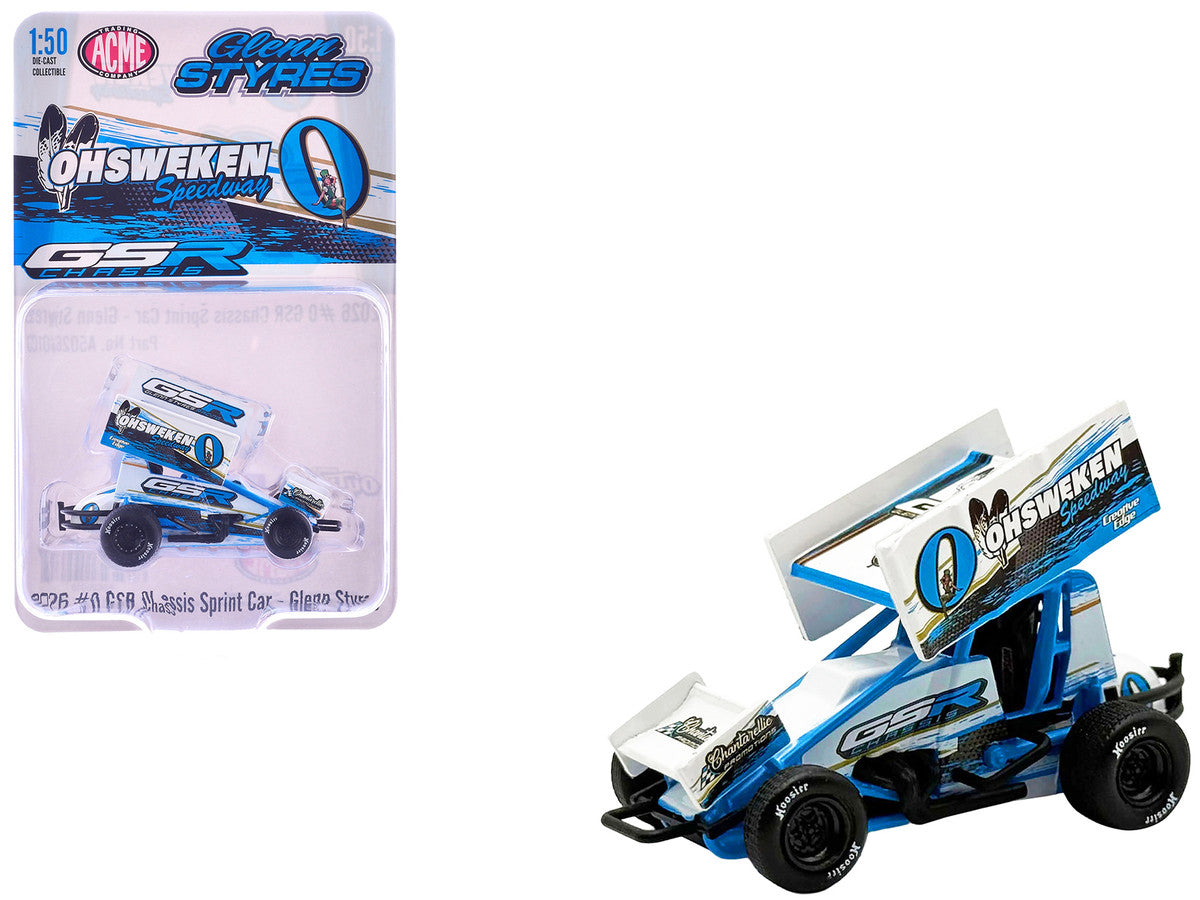 Winged Sprint Car #0 Glenn Styres "Ohsweken Speedway - GSR Chassis" (2026) 1/50 Diecast Model Car by ACME Acme