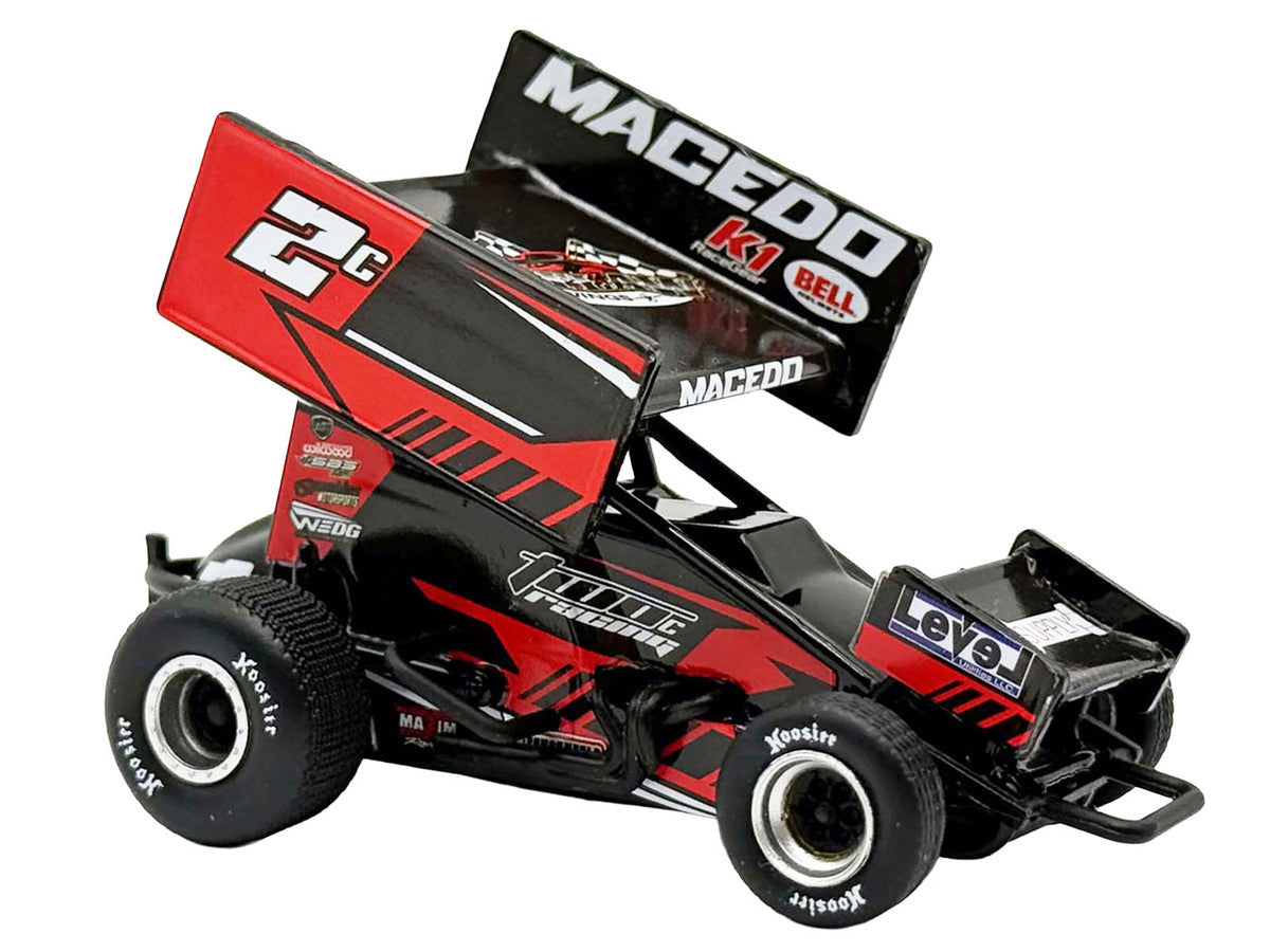 Winged Sprint Car #2C Cole Macedo "Two C Racing" (2026) 1/50 Diecast Model Car by ACME Acme