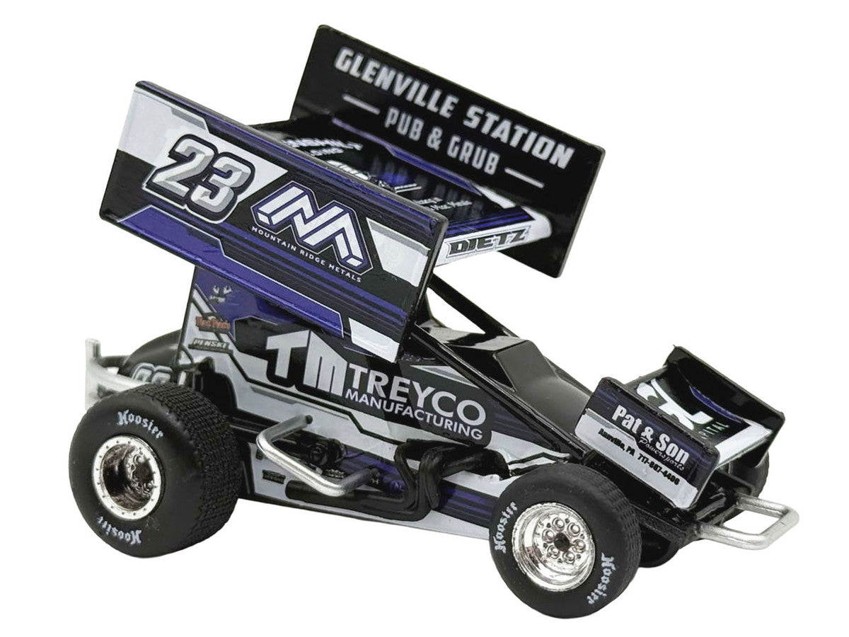 Winged Sprint Car #23 Chase Dietz "Treyco Manufacturing - Mountain Ridge Metals" (2026) 1/50 Diecast Model Car by ACME Acme