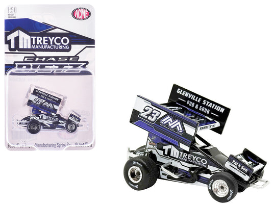 Winged Sprint Car #23 Chase Dietz "Treyco Manufacturing - Mountain Ridge Metals" (2026) 1/50 Diecast Model Car by ACME Acme