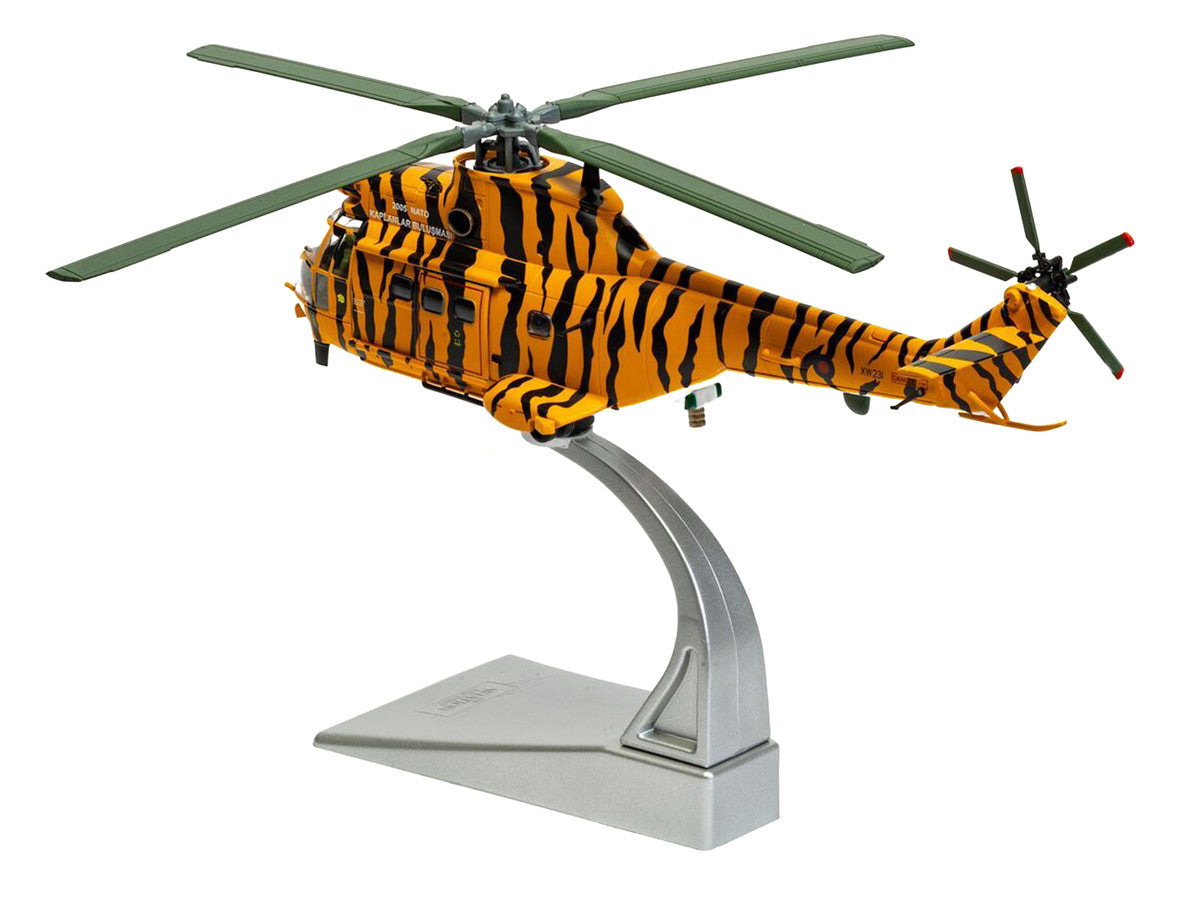 Westland Puma HC-1 Helicopter "No. 230 Squadron NATO Tiger Meet livery RIAT" (2005) Royal Air Force "The Aviation Archive" Series 1/72 Diecast Model by Corgi Corgi