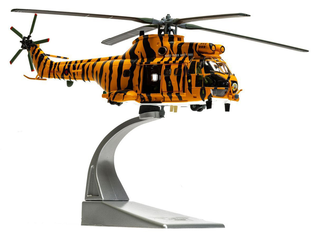 Westland Puma HC-1 Helicopter "No. 230 Squadron NATO Tiger Meet livery RIAT" (2005) Royal Air Force "The Aviation Archive" Series 1/72 Diecast Model by Corgi Corgi