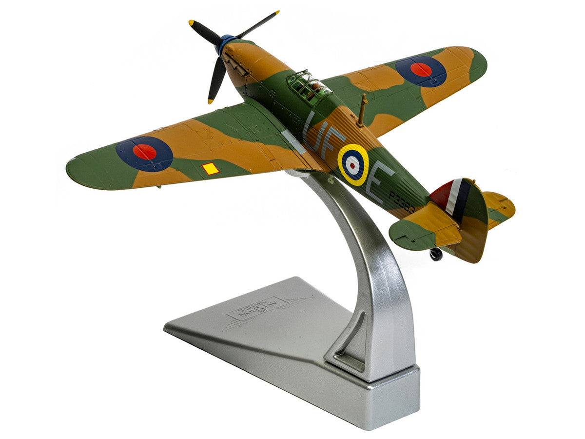 Hawker Hurricane Mk.I Fighter Aircraft "Pilot Officer William 'Billy' Fiske No. 601 Squadron Battle of Britain" (1940) British Royal Air Force "The Aviation Archive" Series 1/72 Diecast Model by Corgi-3