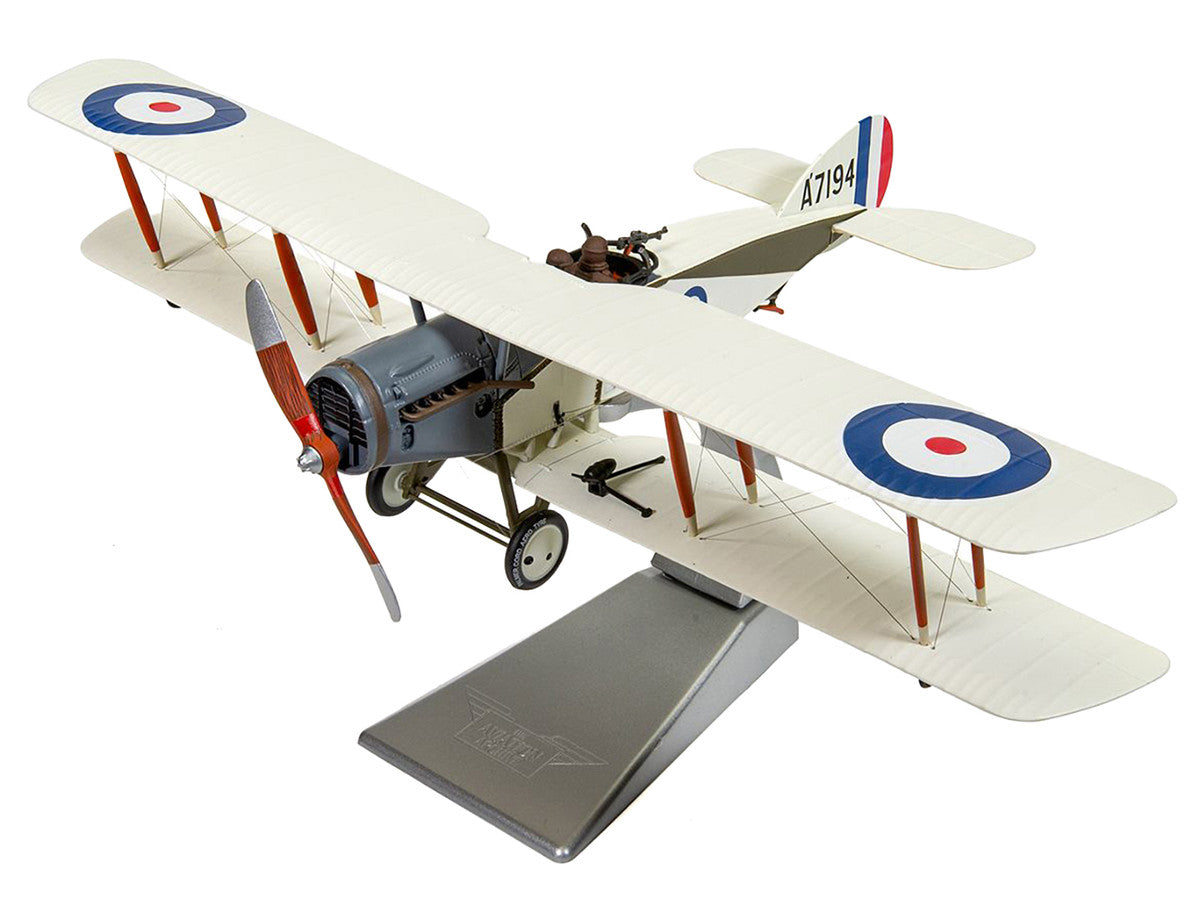 Bristol F-2B Fighter Aircraft "A7194 Capt. Arthur H Peck & Capt. John JL Williams No.111 Squadron Egypt" (1917) Royal Flying Corps "The Aviation Archive" Series 1/48 Diecast Model by Corgi-1