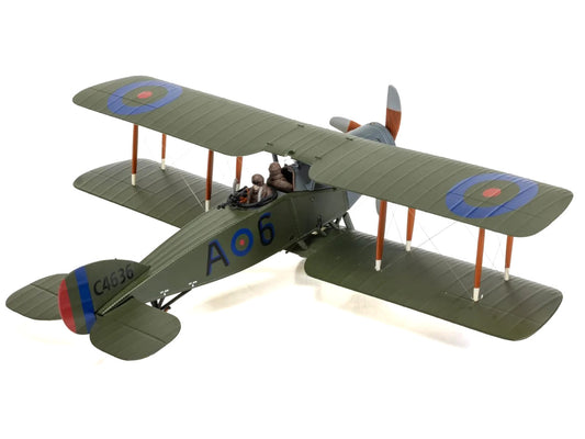 Bristol F-2B Fighter Aircraft "C4636 Devil-in-the-Dusk No. 39 Squadron" (1918) Royal Flying Corps "The Aviation Archive" Series 1/48 Diecast Model by Corgi-0