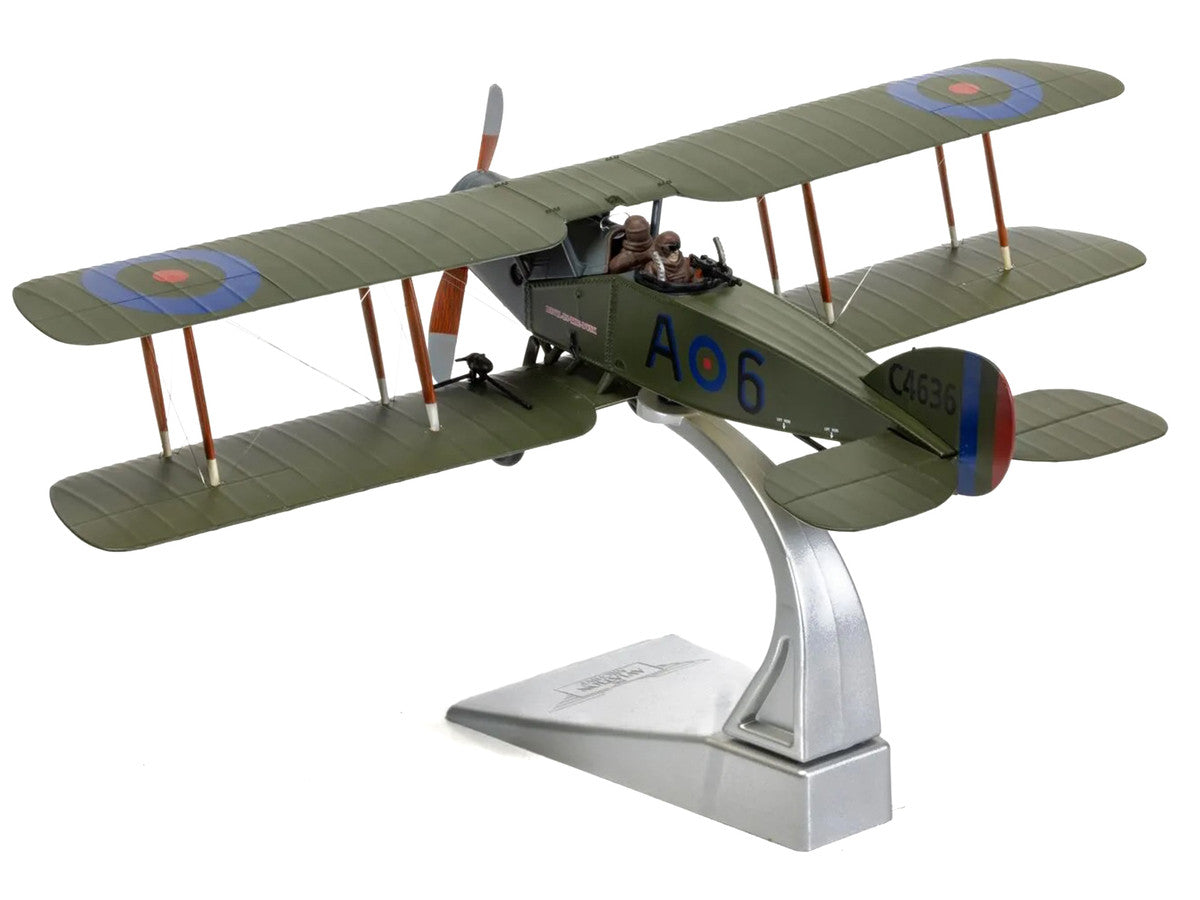 Bristol F-2B Fighter Aircraft "C4636 Devil-in-the-Dusk No. 39 Squadron" (1918) Royal Flying Corps "The Aviation Archive" Series 1/48 Diecast Model by Corgi-3
