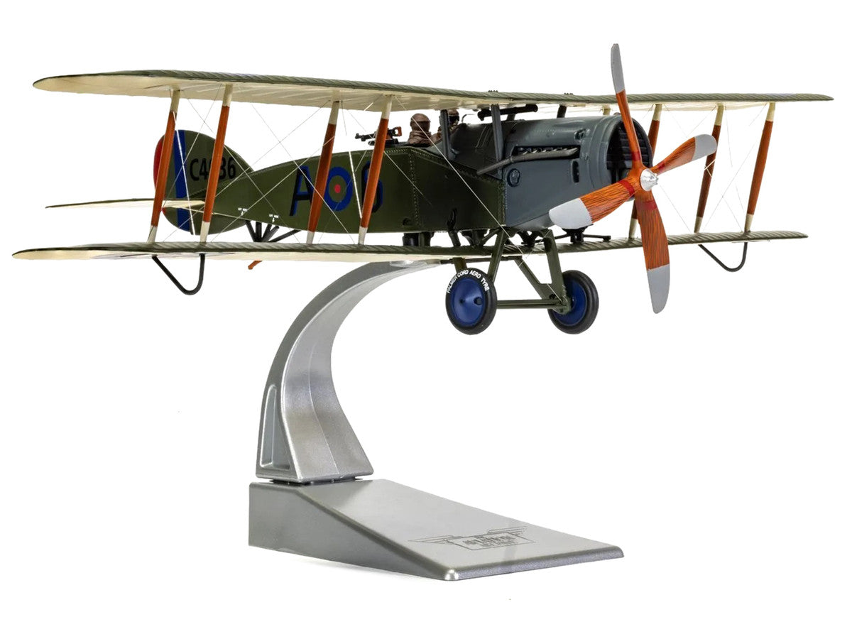 Bristol F-2B Fighter Aircraft "C4636 Devil-in-the-Dusk No. 39 Squadron" (1918) Royal Flying Corps "The Aviation Archive" Series 1/48 Diecast Model by Corgi-2