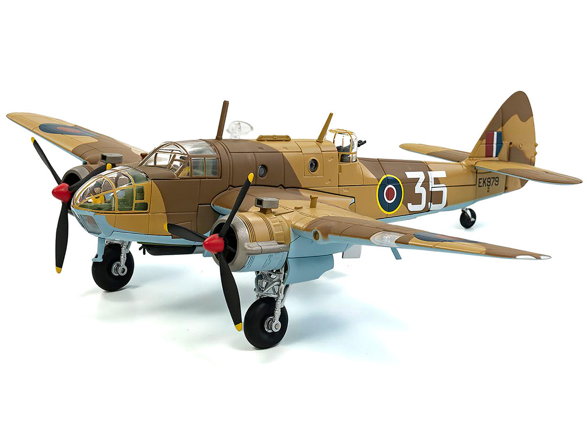 Bristol Beaufort MkIa Bomber Aircraft "EK979 Middle East Check and Conversion Unit" (1944) British Royal Air Force "The Aviation Archive" Series 1/72 Diecast Model by Corgi Corgi