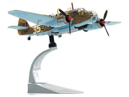 Bristol Beaufort MkIa Bomber Aircraft "EK979 Middle East Check and Conversion Unit" (1944) British Royal Air Force "The Aviation Archive" Series 1/72 Diecast Model by Corgi Corgi