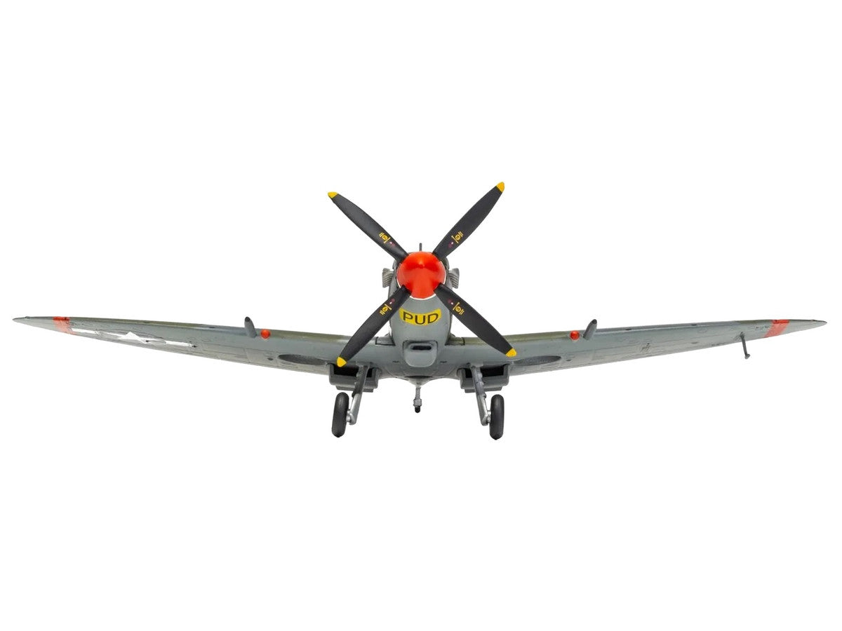 Supermarine Spitfire MkIXC Fighter Aircraft "Porky II Lt Robert Connor 309th Fighter Squadron 31st Fighter Group" (1943) United States Army Air Forces "The Aviation Archive" Series 1/72 Diecast Model by Corgi Corgi