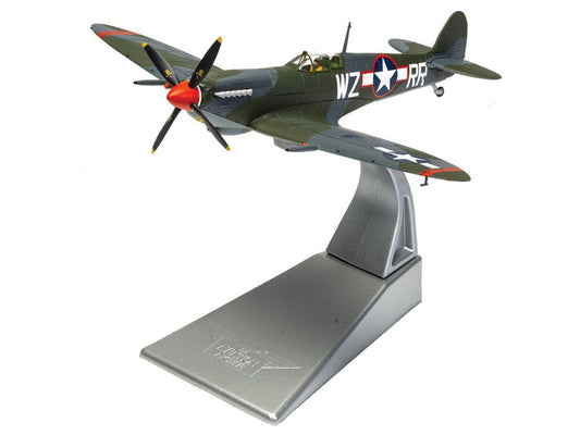 Supermarine Spitfire MkIXC Fighter Aircraft "Porky II Lt Robert Connor 309th Fighter Squadron 31st Fighter Group" (1943) United States Army Air Forces "The Aviation Archive" Series 1/72 Diecast Model by Corgi Corgi
