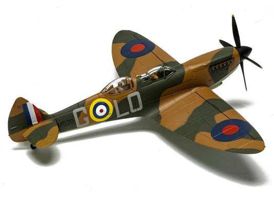 Supermarine Spitfire T.9 Aircraft "SM520 Spitfires.com Goodwood Aerodrome" British Royal Air Force "The Aviation Archive" Series 1/72 Diecast Model by Corgi-1