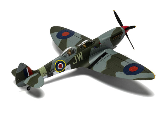 Supermarine Spitfire T.9 Aircraft "PV202 Aerial Collective at Duxford Airfield" British Royal Air Force "The Aviation Archive" Series 1/72 Diecast Model by Corgi-1