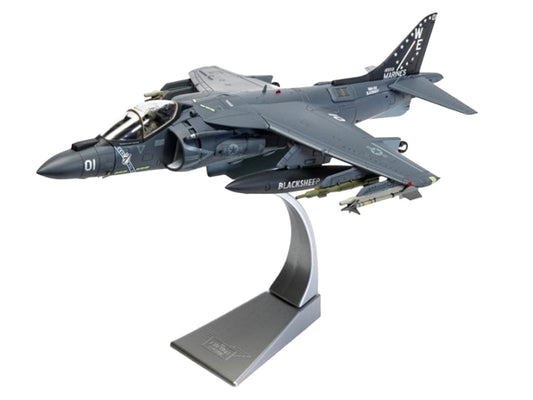 McDonnell Douglas AV-8B Harrier II Plus Aircraft "165001/01 VMA-214 Black Sheep MCAS Yuma" (2019) United States Marine Corps "The Aviation Archive" Series 1/48 Diecast Model by Corgi-0