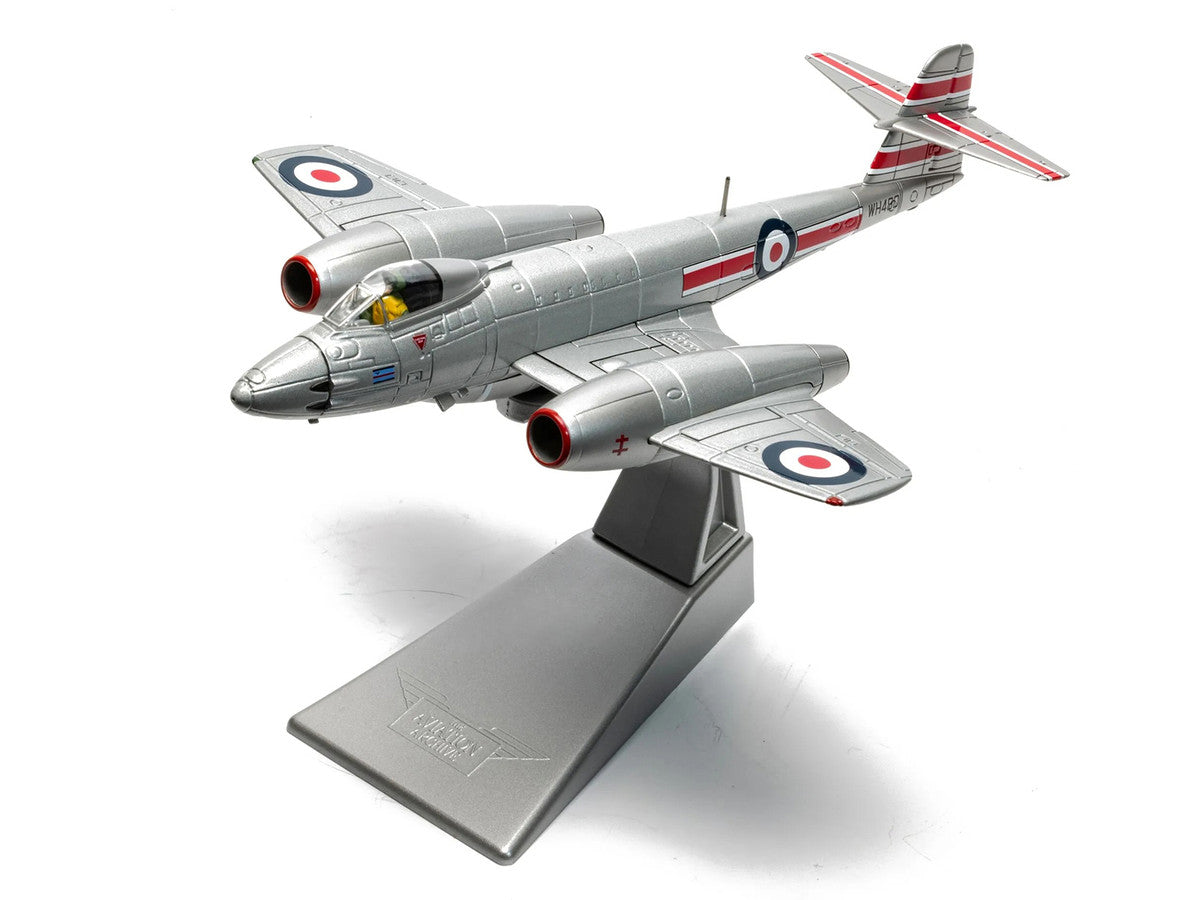 Gloster Meteor F.8 Aircraft "WH480/M Sqn Ldr John ‘Dusty’ Miller DFC No.41 Squadron Biggin Hill" (1951) Royal Air Force "The Aviation Archive" Series 1/72 Diecast Model Car by Corgi Corgi